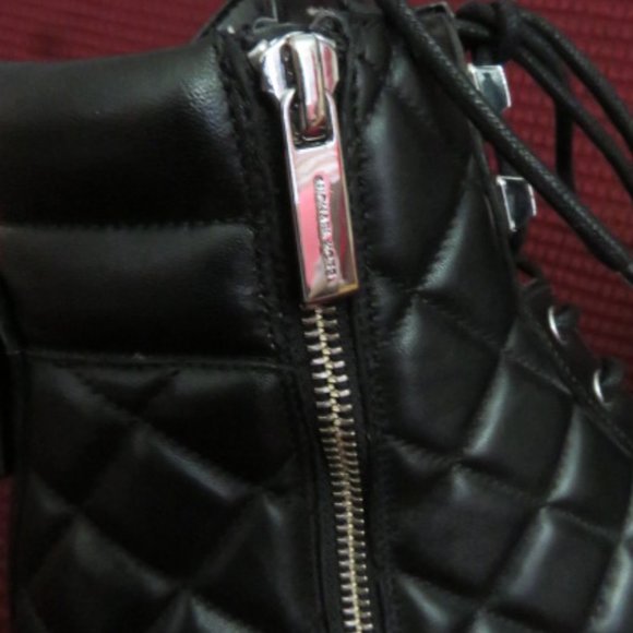 Women's Size 8M Michael Kors Combat & Moto Boots - Picture 3 of 16